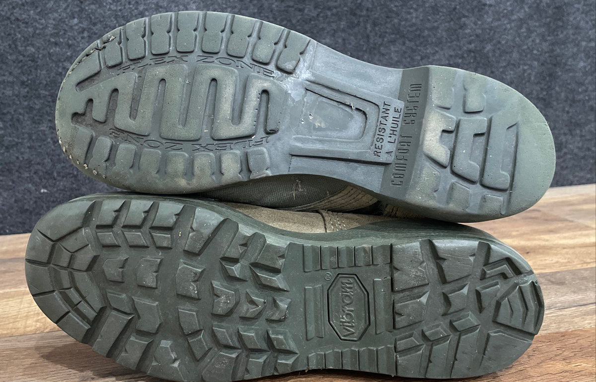 Corcoran Mismatched Military Tactical Boots Sage Grey Size 7M