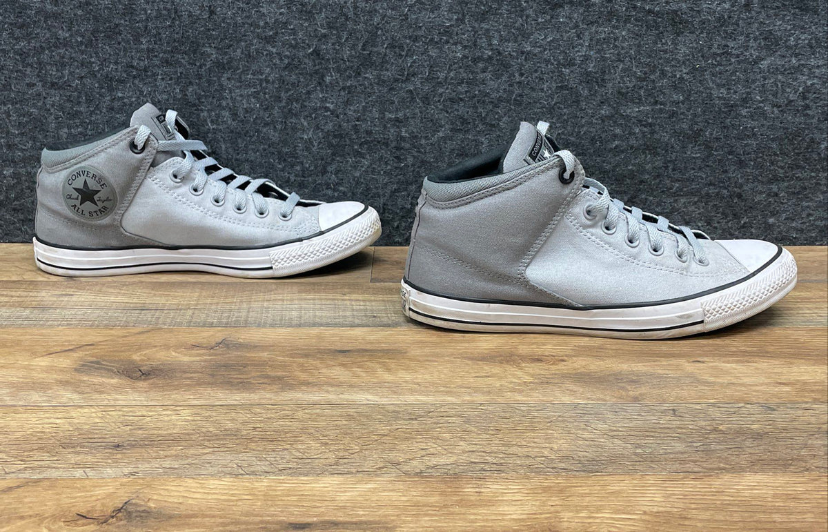 Converse Chuck Taylor All Star High Street Wolf Grey Mid Top Sz Men 9 Women 11