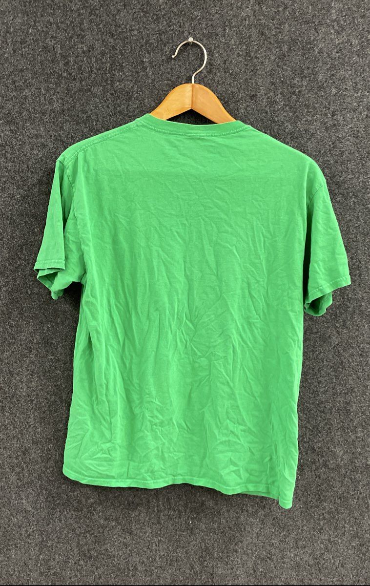 Nintendo Legend of Zelda Men's Green Wind Waker HD Stained Glass T-Shirt Sz L