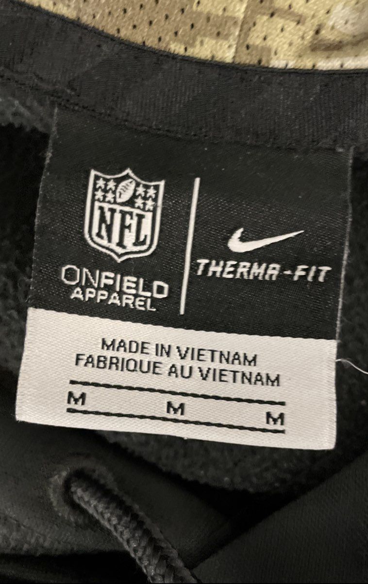 Nike Men's Indianapolis Colts Salute to Service Therma-FIT Hoodie Olive Sz M