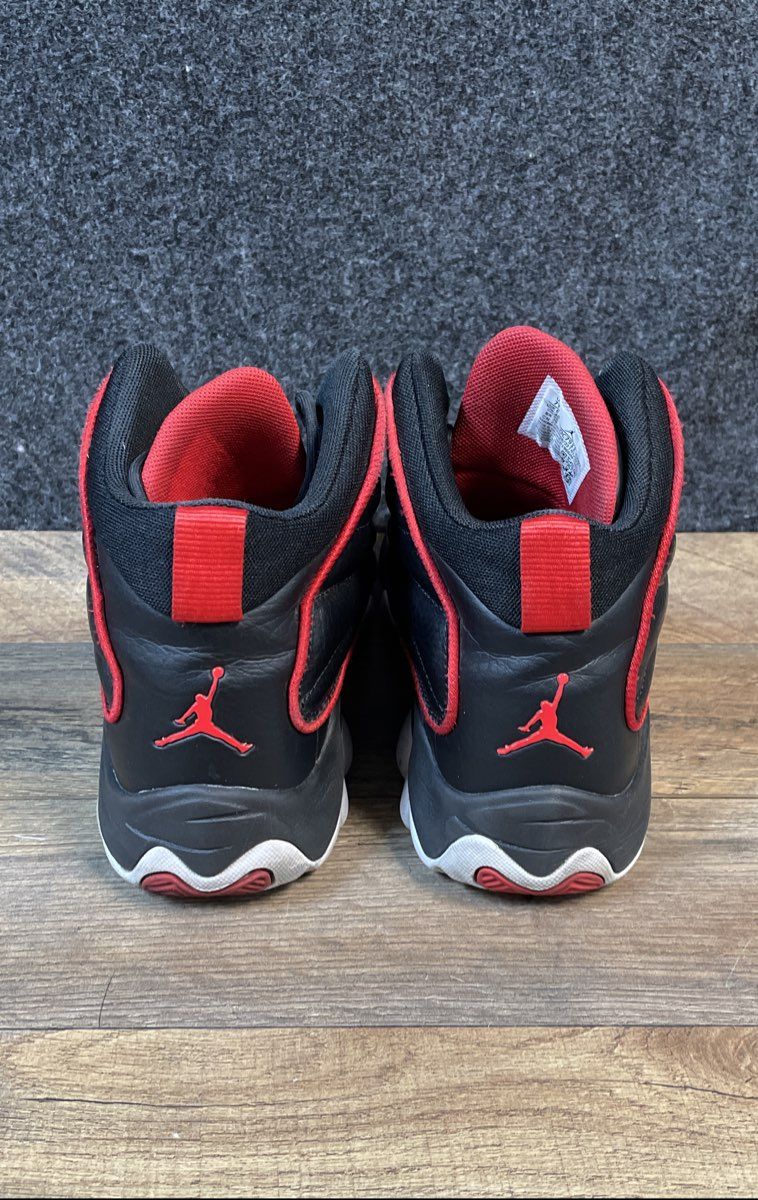 Jordan Pro Strong Black Gym Red GS Sneakers Youth Size 7Y