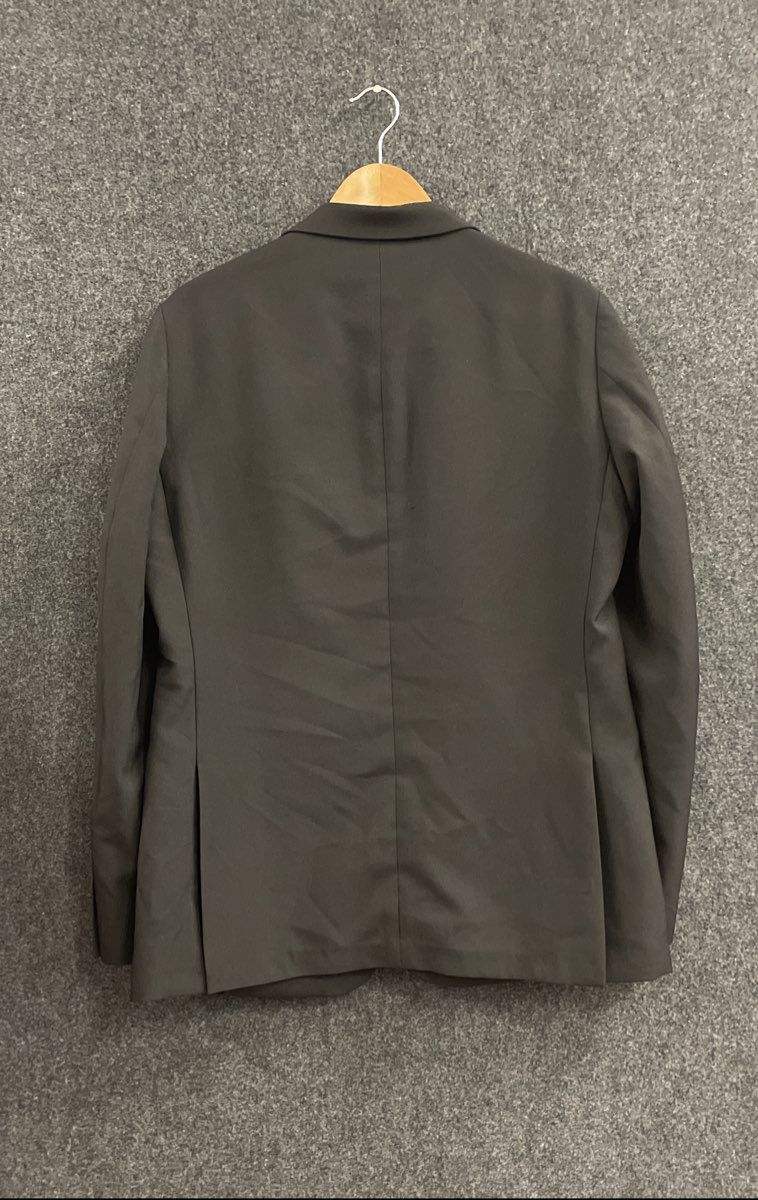 Haggar Men's Blazer Gray 2-Button Double Vent Machine Washable Sz 40R