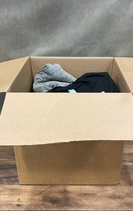 Assorted Brands Bulk Lot T-Shirts Black Heather Gray Men Women Youth Mixed Sz