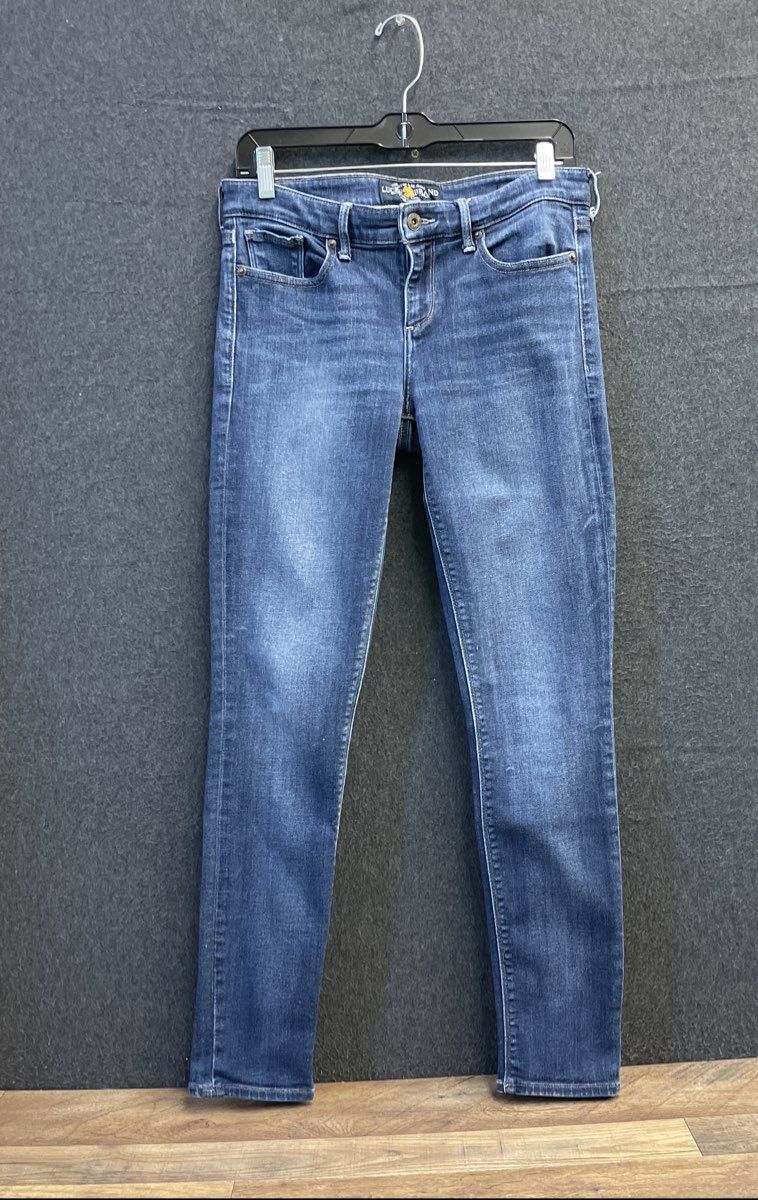 Lucky Brand Women's Stella Skinny Brooke Legging Jeans Blue Gray Sz 8/29 Lot 2