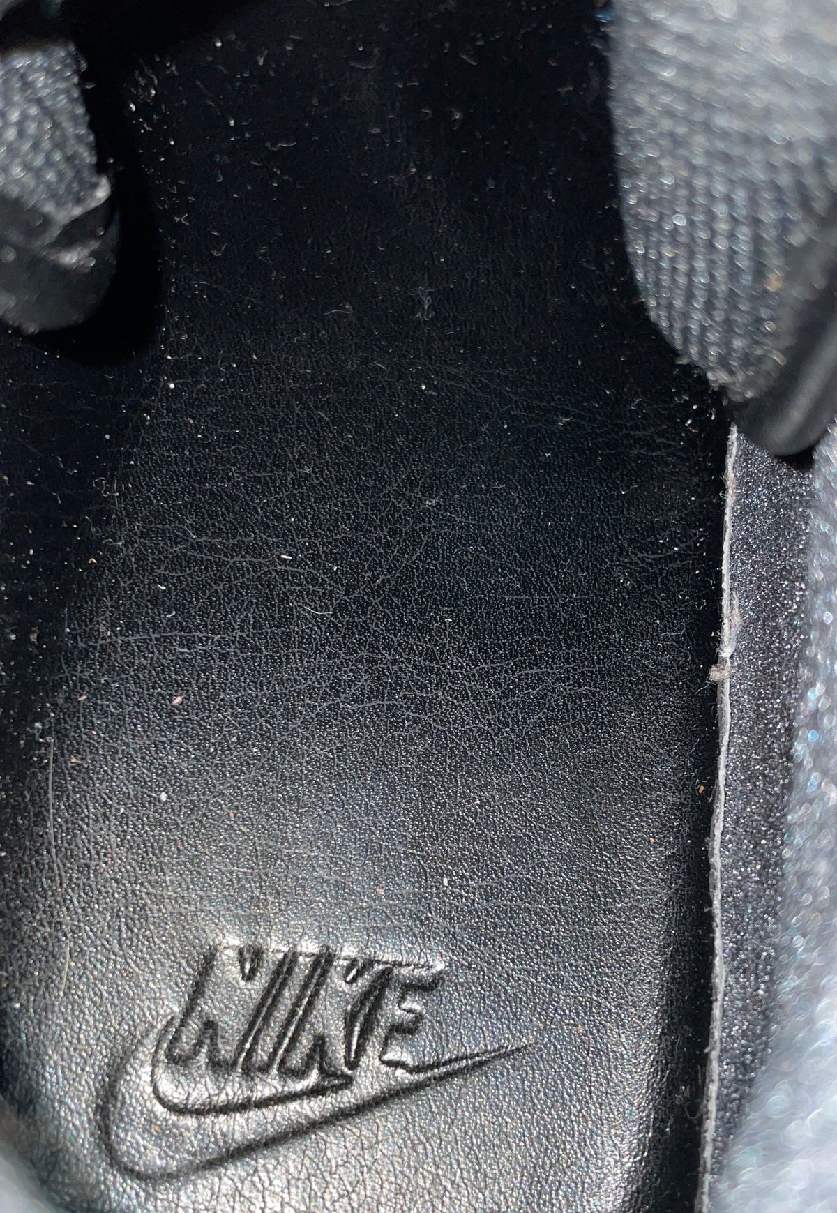 Nike Air Force 1 Mid '07 Black Metallic Silver Men's Size 11.5 DX3061-001