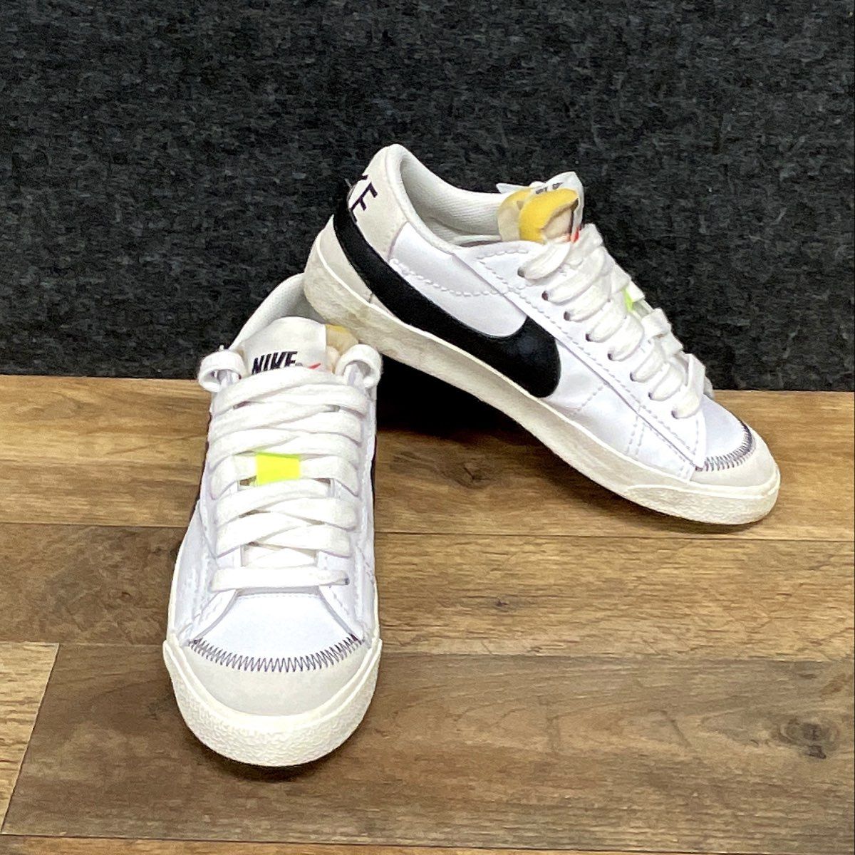 Nike Blazer Low 77 Jumbo White Black Volt Lifestyle Sneakers