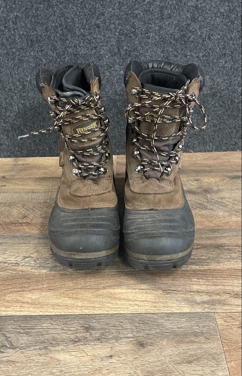 Ranger Thermolite Waterproof Winter Pac Boots Brown Men's Size 9