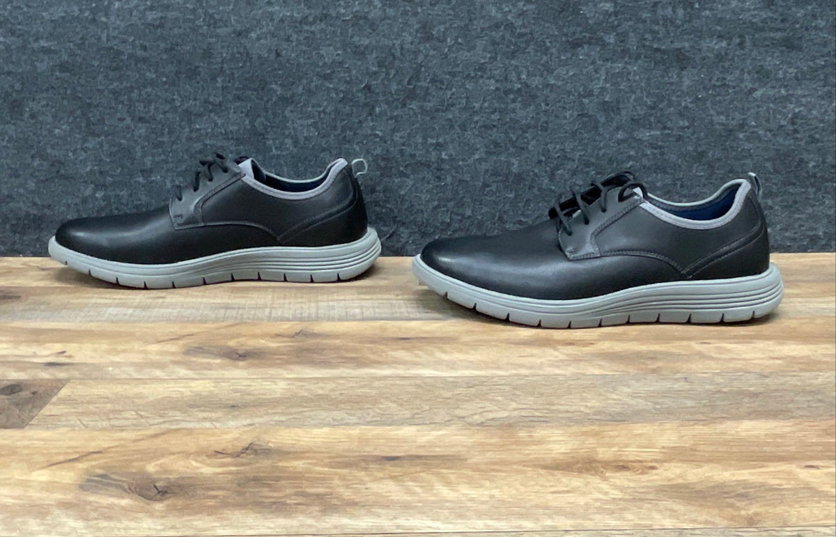 Dockers Shoals Black Synthetic Leather Casual Oxford Sneakers Men's Size 10.5