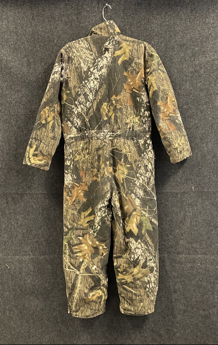 Cabela's Youth Insulated Camouflage Coveralls Jumpsuit Hunting Gear Camo Sz 18