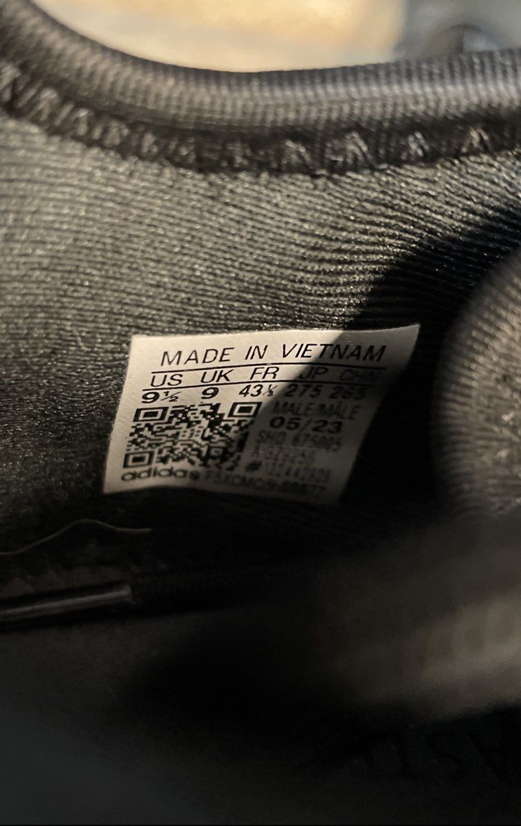 Adidas NMD R1 Triple Black Lifestyle Sneakers Men's Size 9.5