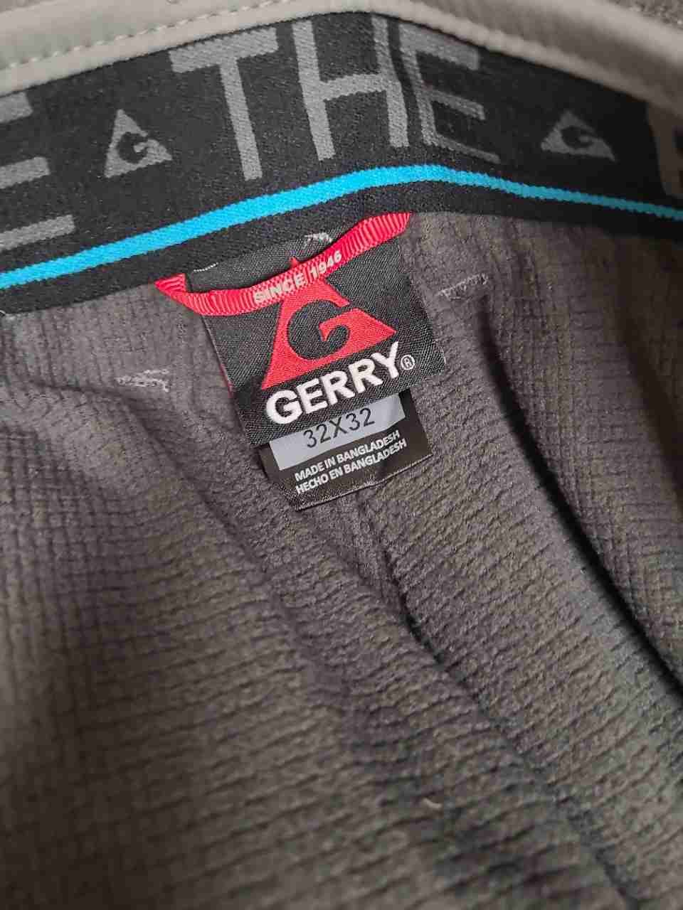Gerry Men's Gray Performance Stretch Hiking Travel Pants Sz 32x32