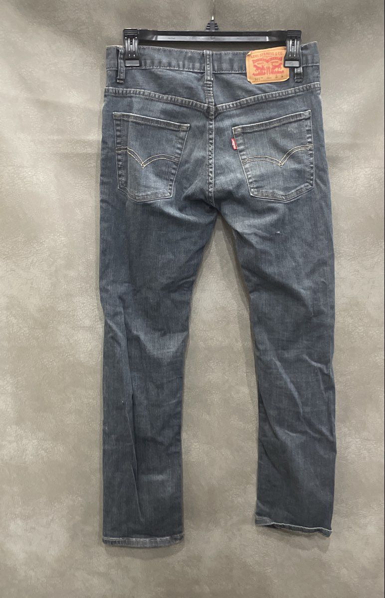 Levi's Boys' 511 Slim Fit Jeans Dark Blue Denim Size 16 REG W28 L28