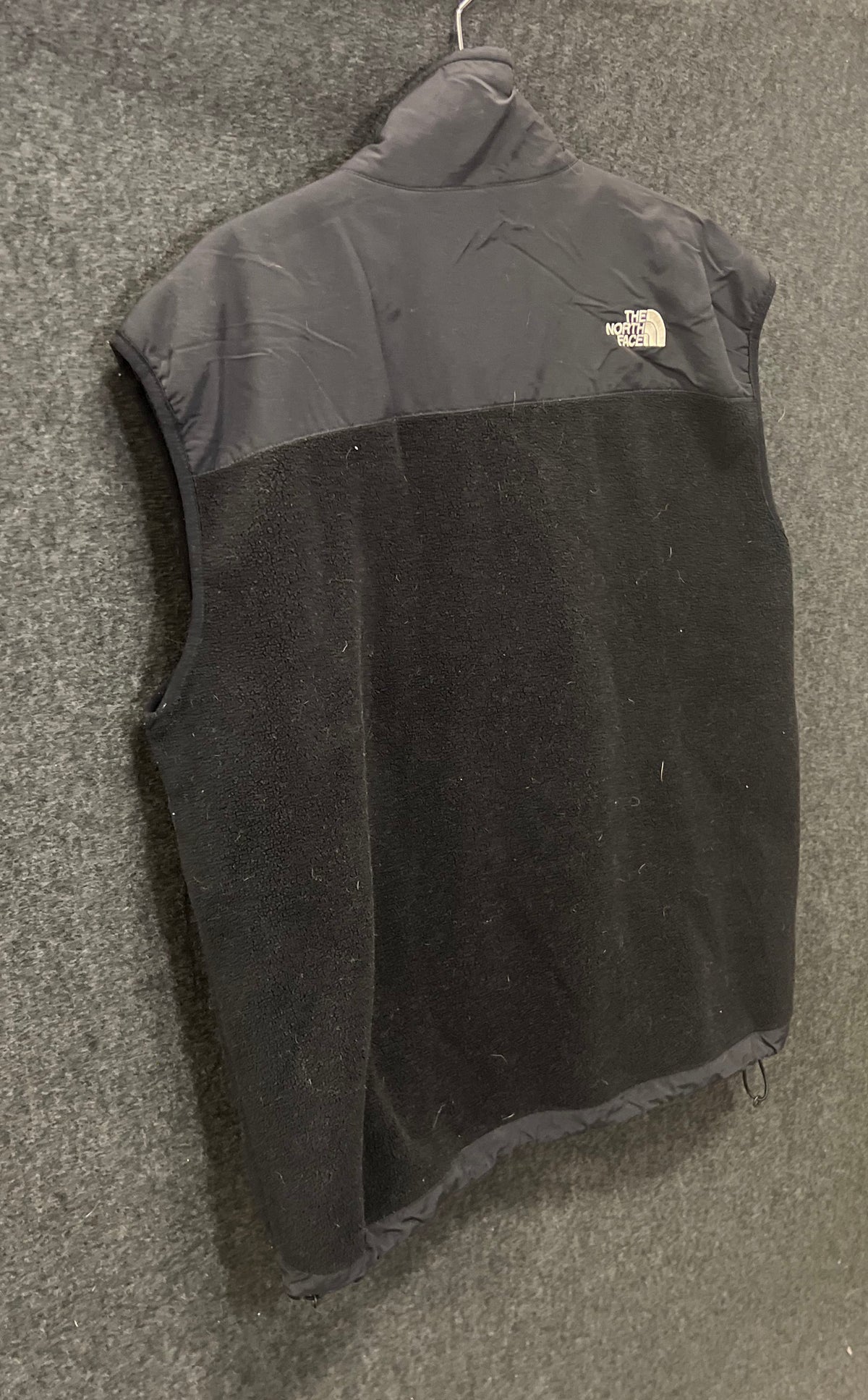 The North Face Men's Denali Fleece Vest Black Full Zip Size L