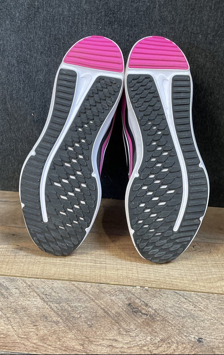 Nike Downshifter 13 Pink Black White Youth Running Shoes Size 7Y