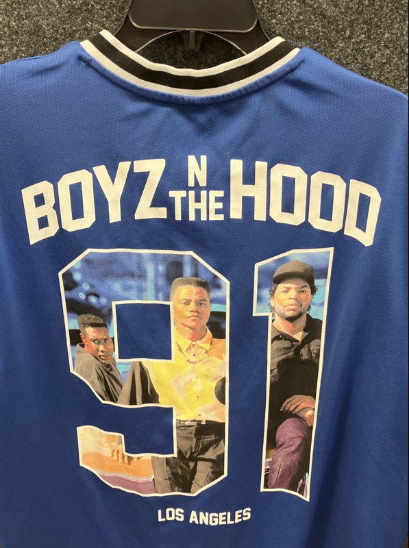 Boyz N The Hood 1991 Movie Tribute Jersey Reprint Columbia Pictures Sz L