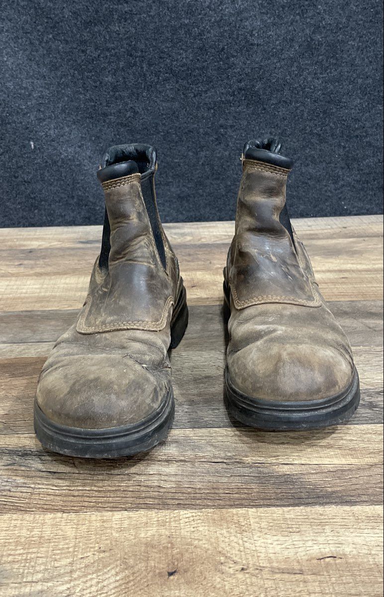 Ariat Barnyard Twin Gore Waterproof Brown Leather Paddock Boots Women's Size 8.5