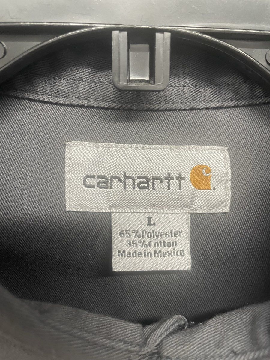 Carhartt Men's Gray S223 Fort Short Sleeve Button Up Work Shirt Sz L