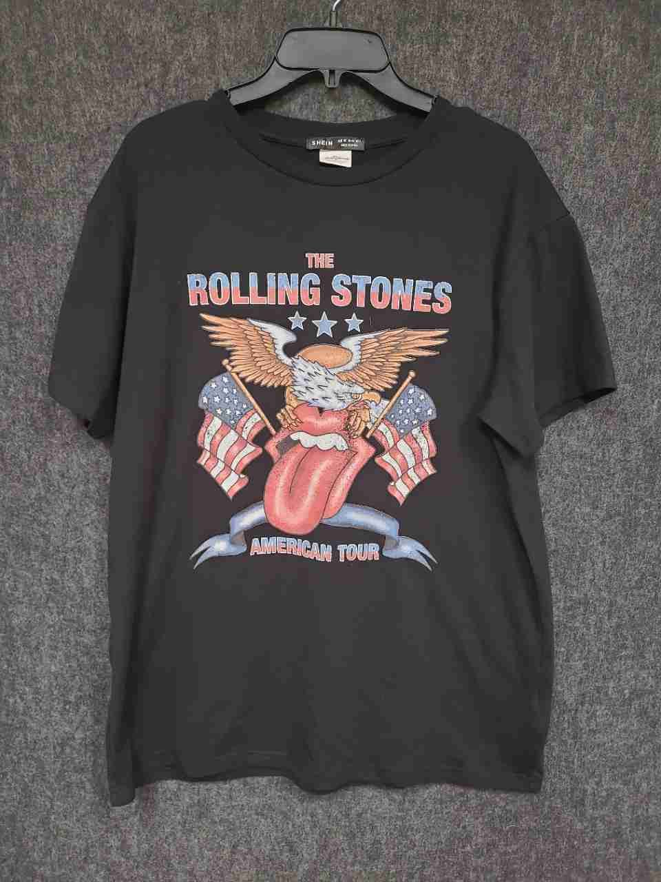 Rolling Stones American Tour T-Shirt Reprint Bravado Sz XS
