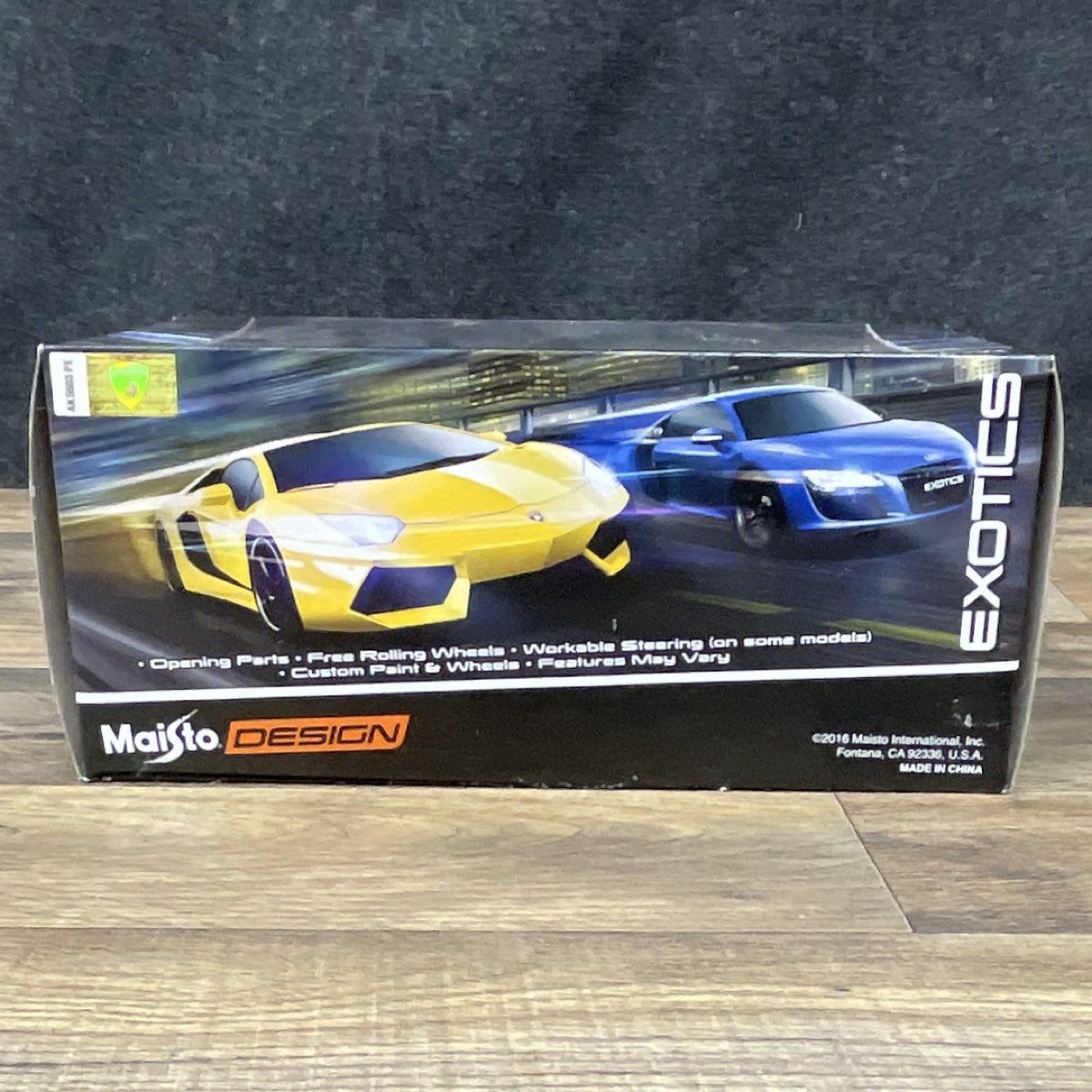 2016 Maisto Design Lamborghini Gallardo LP 560-4 1:24 Exotics Diecast New Sealed