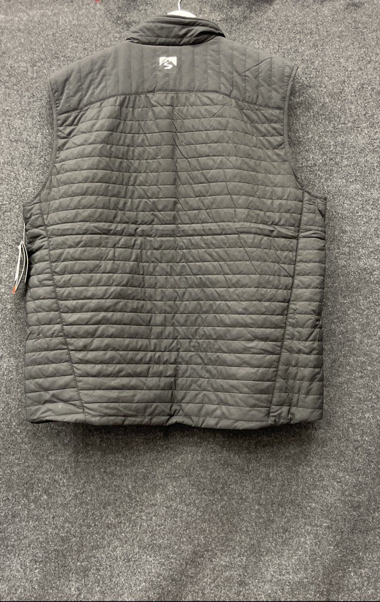 Storm Creek Men's Front Runner Quilted Vest Black Amador Whiskey Co NWT Sz XL