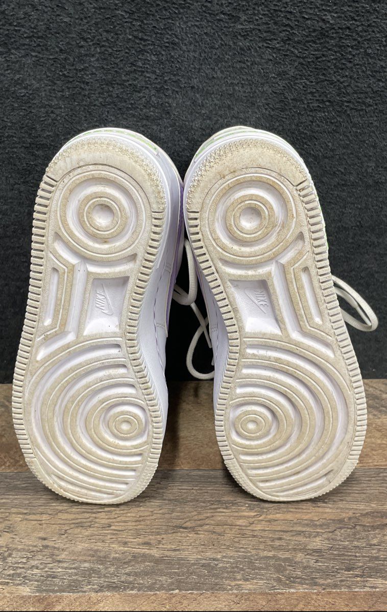 Nike Air Force 1 Shadow White Infinite Lilac Lime Ice Women's Sneakers Size 7