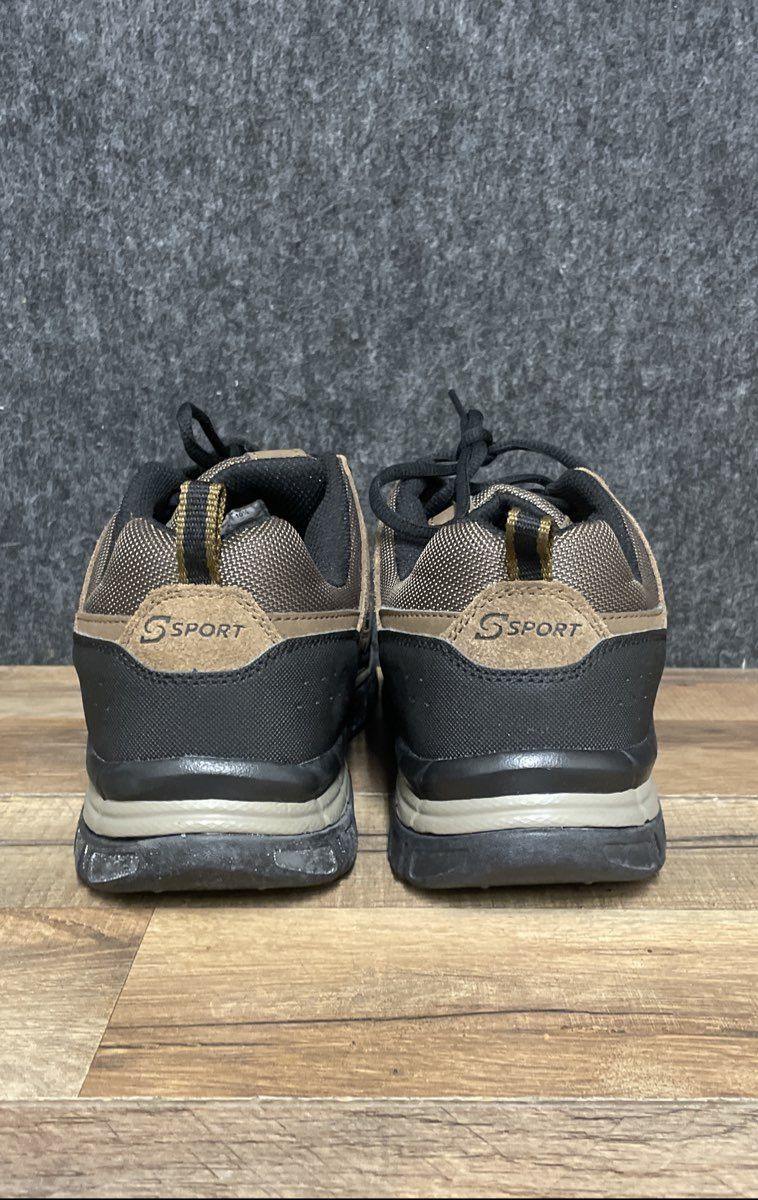 S Sport by Skechers Men's Brown Black Trail Hiking Sneakers Size 10.5