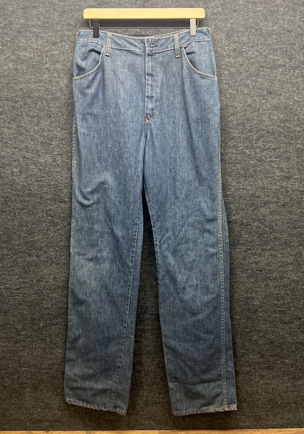 Vintage 70s Sears Women's Typical Regular Jeans That Fit Blue Denim Sz 16