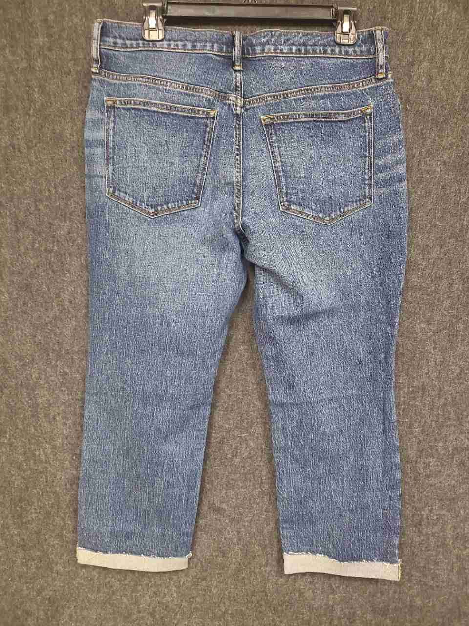 J.Crew Women's Slim Boyfriend Jeans Medium Wash Blue Denim NWT Sz 29P
