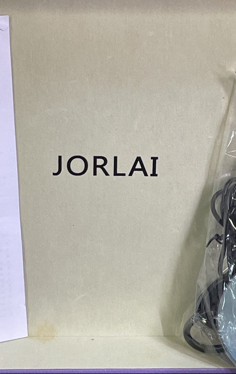 Jorlai J-TT300-PP Portable Suitcase Record Player 3-Speed Turntable Bluetooth