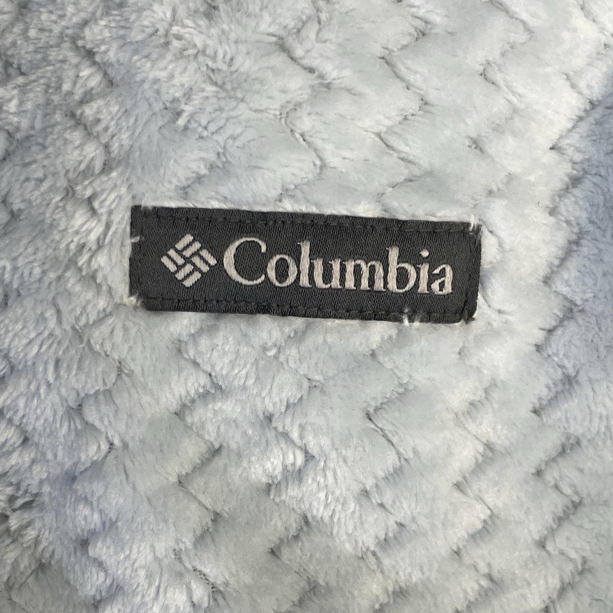 Columbia Women's Light Blue Fire Side II Sherpa Half Zip Hoodie Pullover Sz M