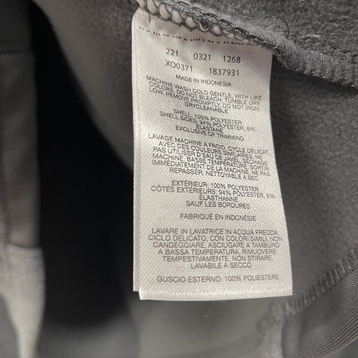 Columbia Men's Gray Basin Trail III Quarter Zip Fleece Pullover Jacket Sz M