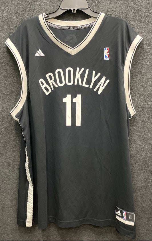 Adidas Men's Brooklyn Nets Brook Lopez #11 Basketball Jersey Black XL