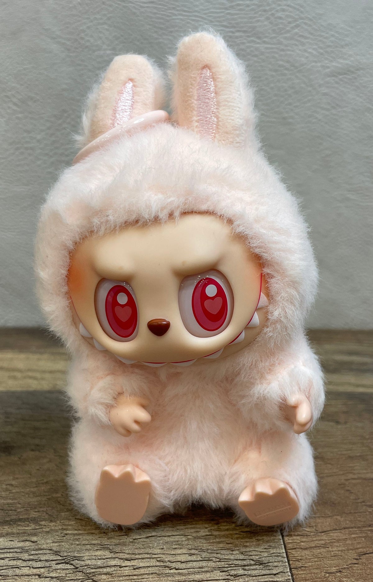 Pop Mart Labubu The Monsters Exciting Macaron Plush Pendant Lychee Berry Pink