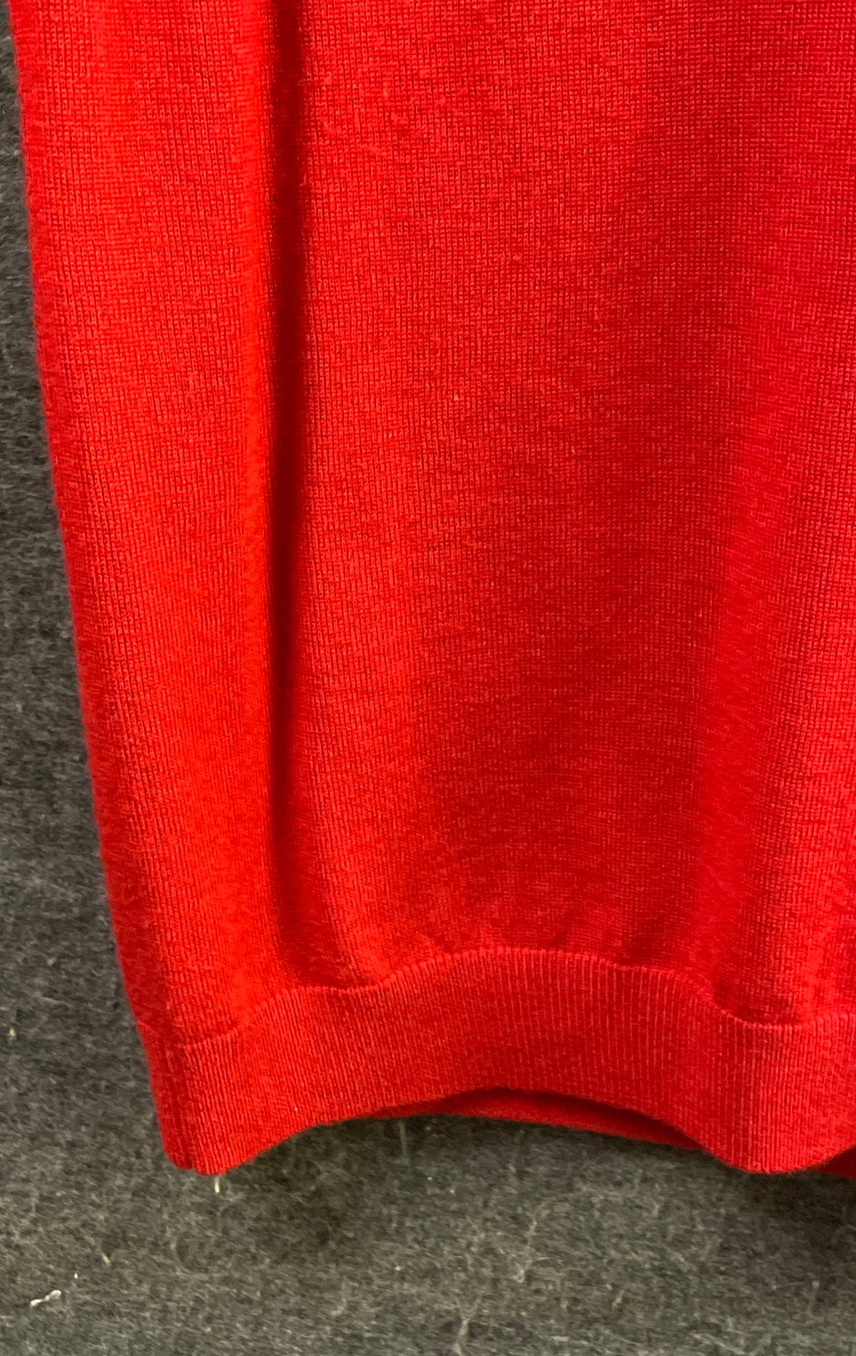 Brooks Brothers 346 Men's V-Neck Sweater Vest Red 100% Merino Wool Size M