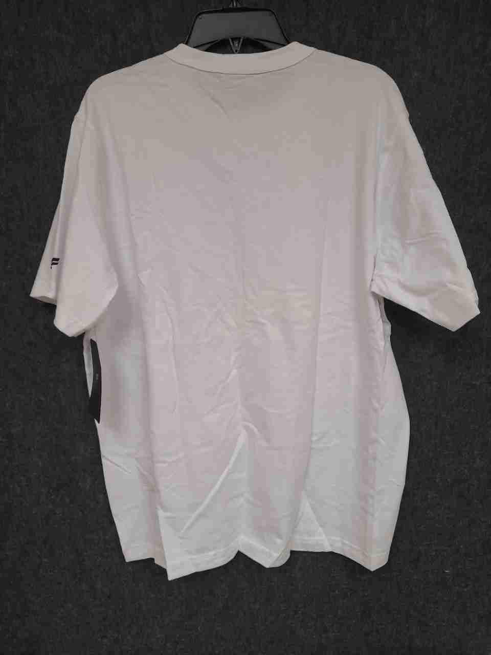 Fabletics Men's The R&R Tee White Heavyweight Relaxed Fit Cotton Shirt L NWT