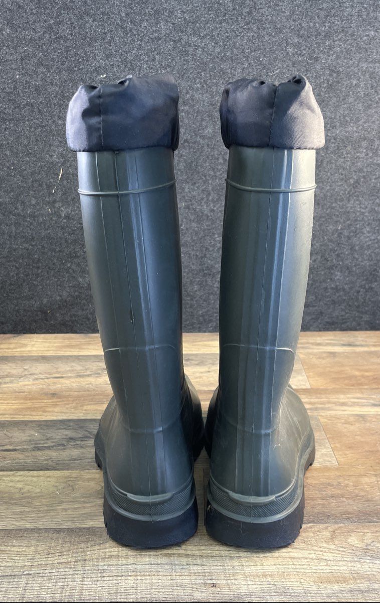 Kamik Forester Green Insulated Waterproof Rubber Winter Boots Size 7