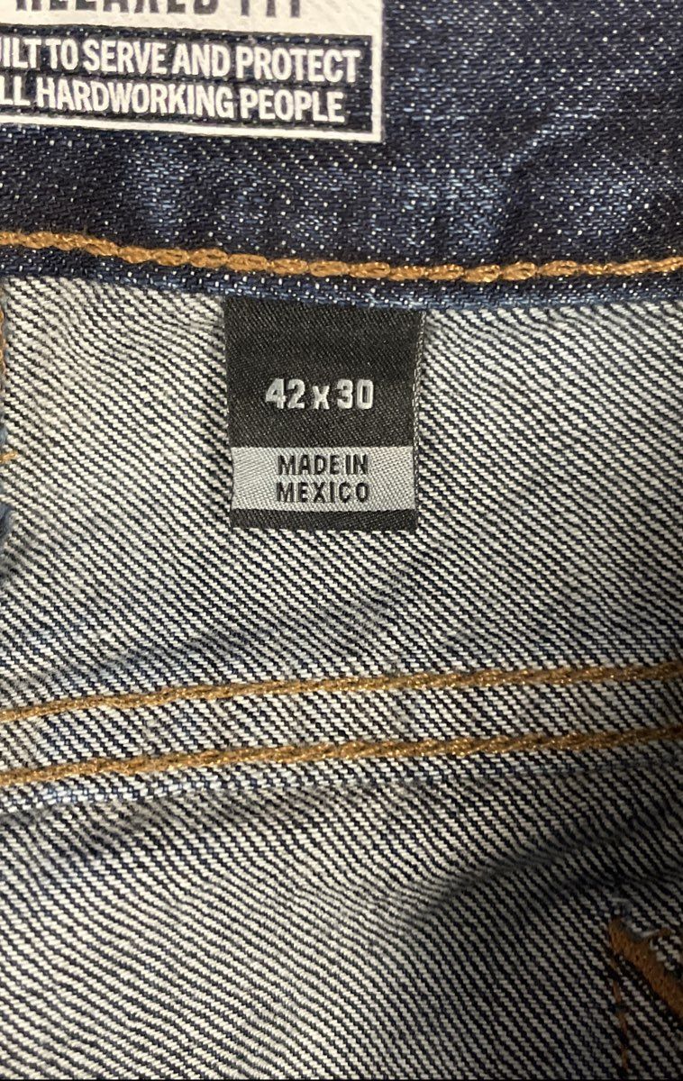 Carhartt Men's Relaxed Fit 5-Pocket Jeans Dark Wash Sz 42x30 NWT