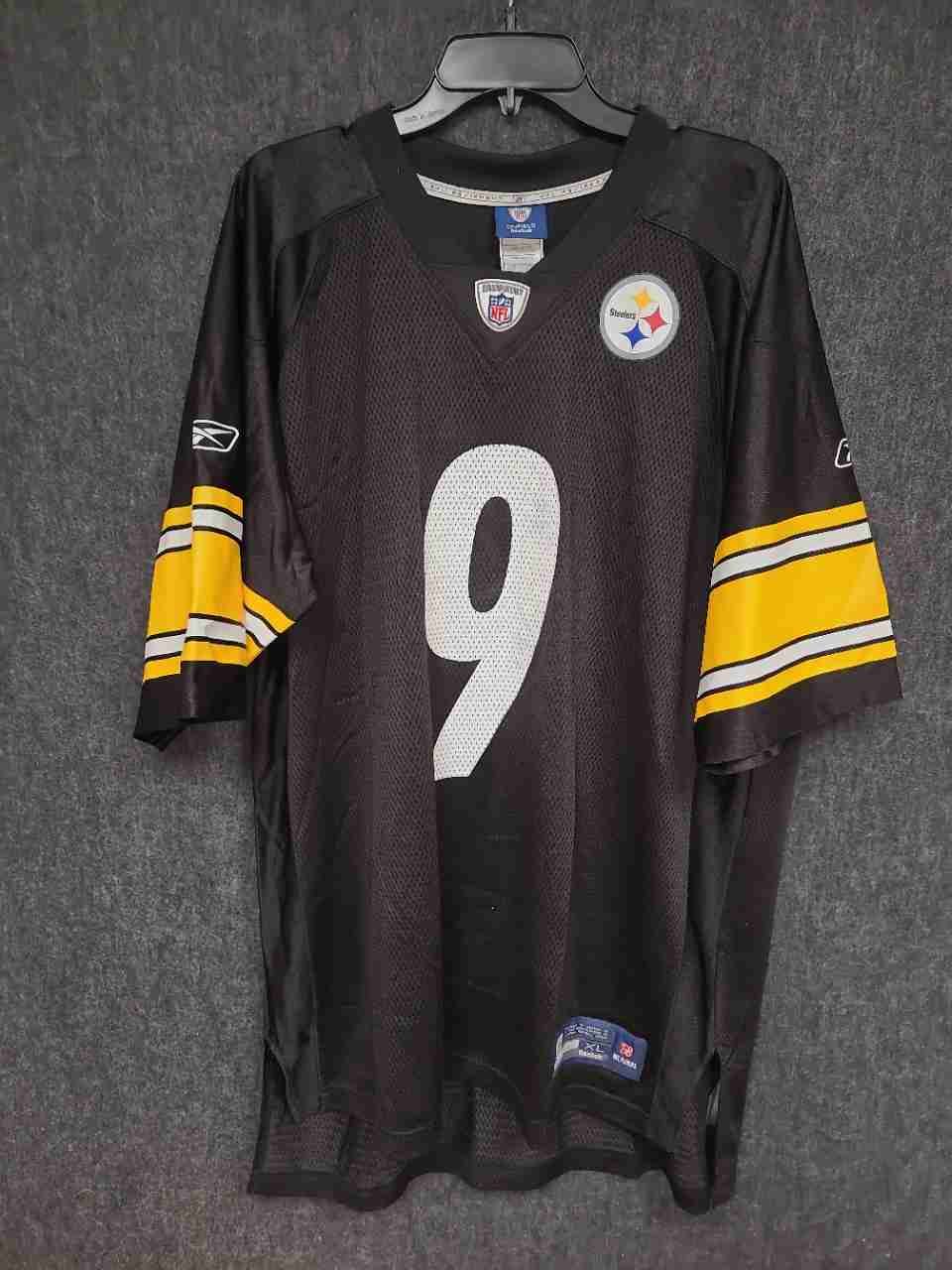 Reebok Men's Pittsburgh Steelers Daniel Sepulveda #9 Football Jersey Black XL