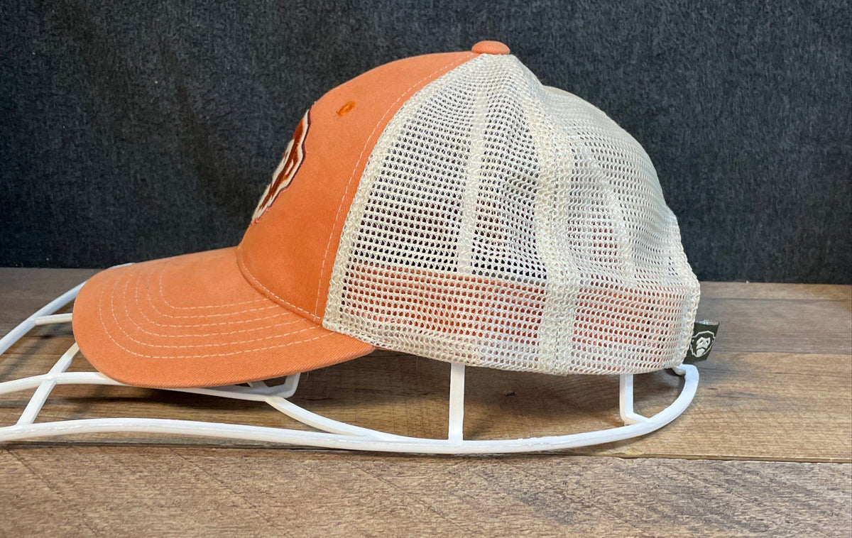 Howler Bros. Men's Orange Cream Trucker Hat Monkey Patch Adjustable Mesh Cap