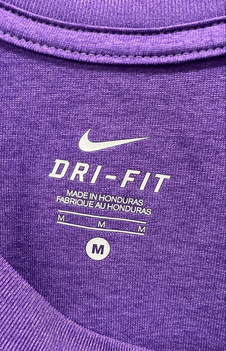 Nike Women's Purple Dri-Fit Sleeveless Athletic Training Tank Top Sz M