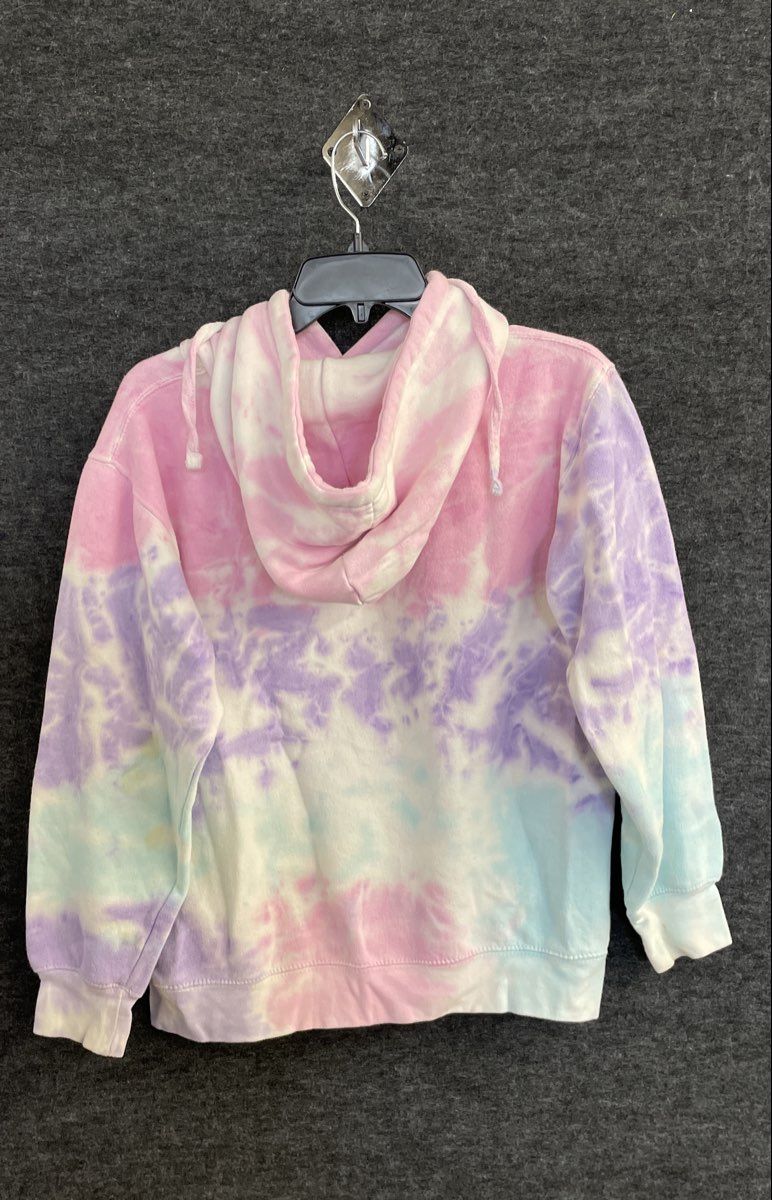 Taylor Swift 1989 Colortone Pastel Tie-Dye Hoodie Sweatshirt Swift 89 Sz S