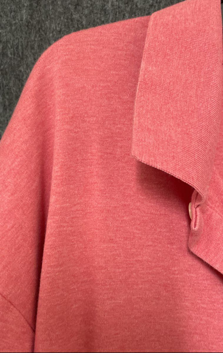 Polo Ralph Lauren Men's Heather Pink Short Sleeve Pony Logo Polo Shirt Sz 4XB