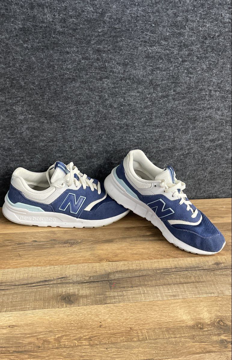 New Balance 997H Navy White Light Blue Women's Lifestyle Sneakers Size 7