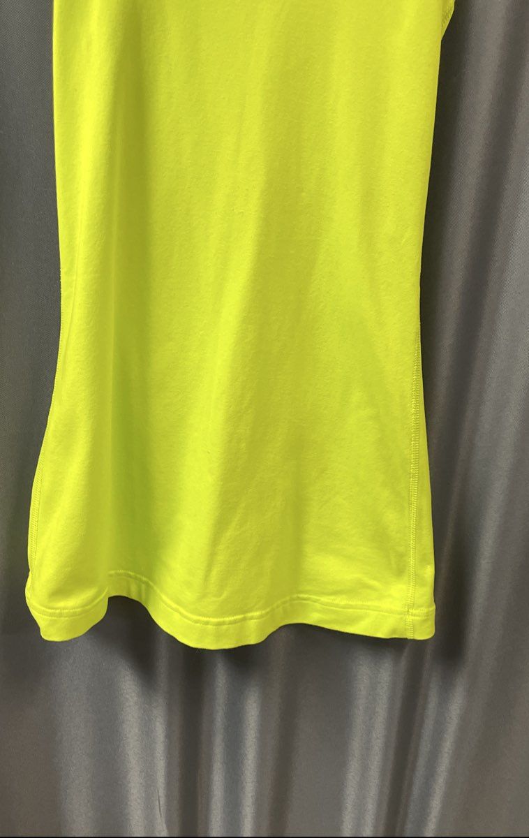 Lululemon Women's Racerback Tank Top Neon Yellow Slim Fit Sz Small XS