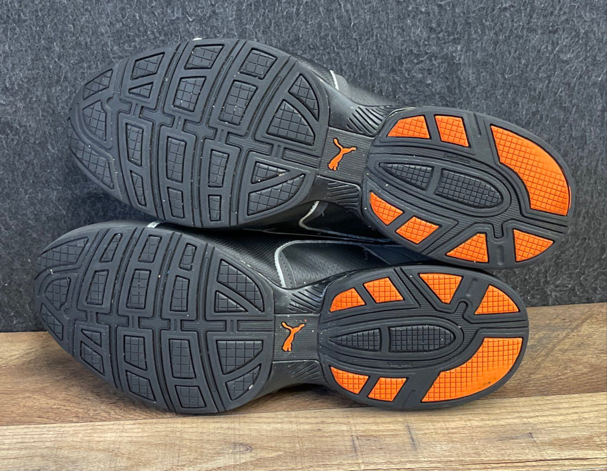 Puma Tazon 6 Fracture FM Black Shadow Orange Men's Training Shoes Size 13