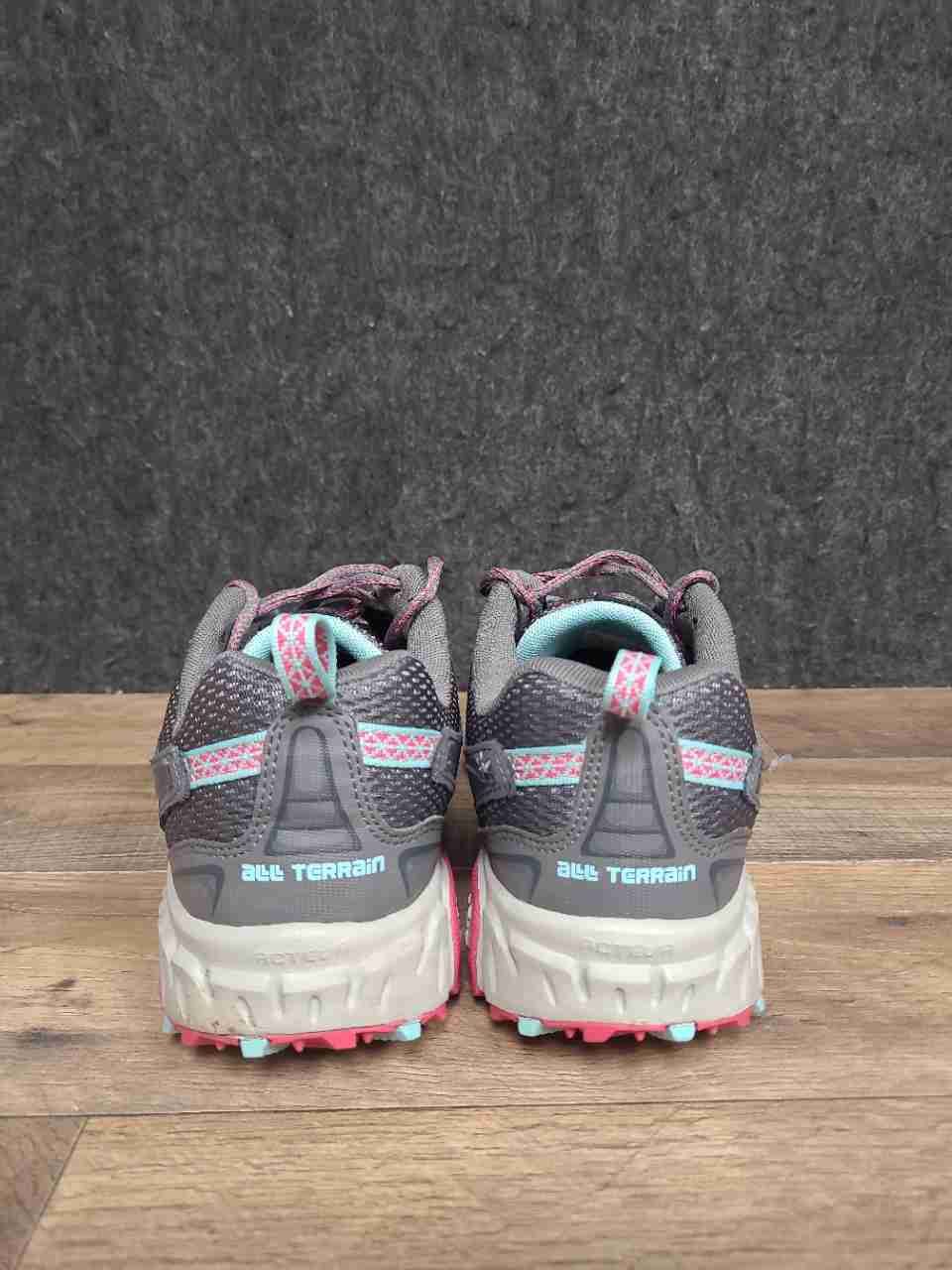 New Balance 412 V3 All Terrain Grey Pink Trail Running Shoes Women's Size 9 D