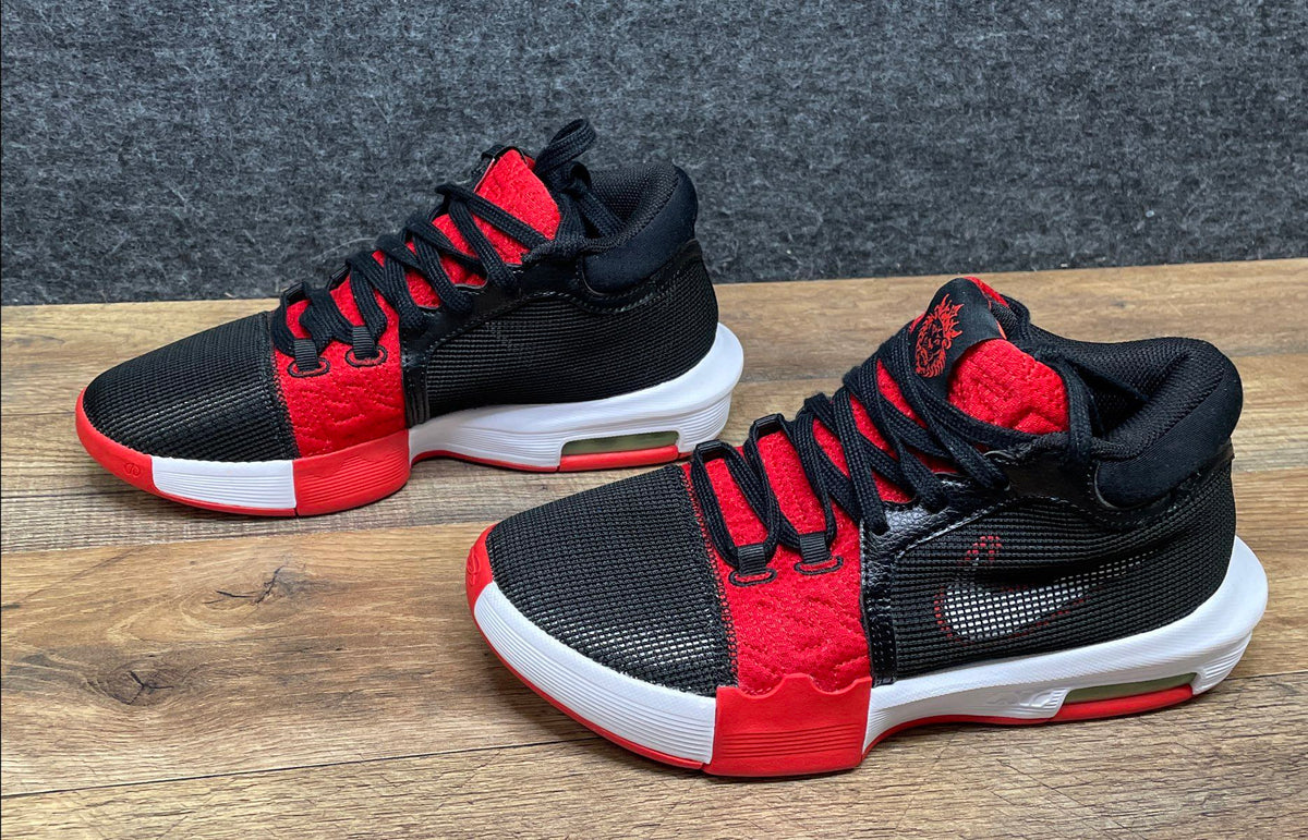 Nike LeBron Witness 8 Bred Basketball Shoes Size 5.5