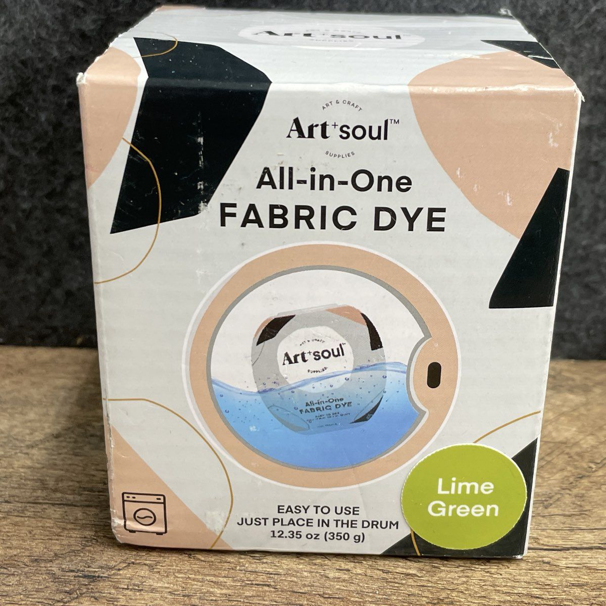 Art & Soul All-In-One Fabric Dye Lot of 4 Lime Green & Green New