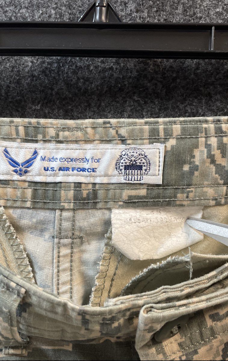 U.S. Air Force Men's ABU Digital Tiger Stripe Camo Military Cargo Utility Pants