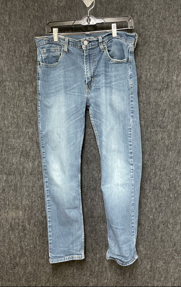 Levi's Men's 502 Regular Taper Blue Wash Denim Jeans Size 33x30